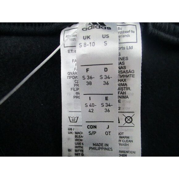 NWT Adidas Pants Mens Small Core 18 Nevada‎ Joggers Sweat Training Black CE9076 - Picture 5 of 14